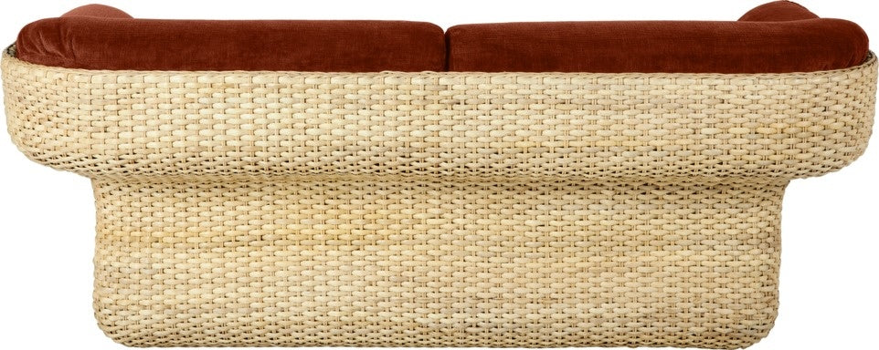 Basket Sofa - Fully Upholstered, 2-seater