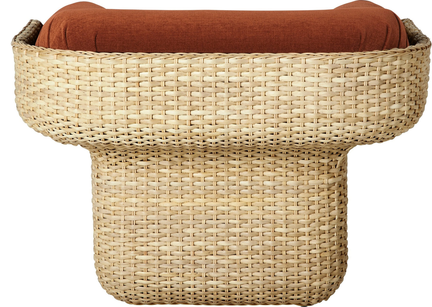 Basket Lounge Chair - Fully Upholstered
