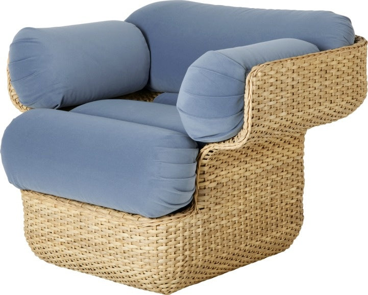 Basket Lounge Chair - Fully Upholstered