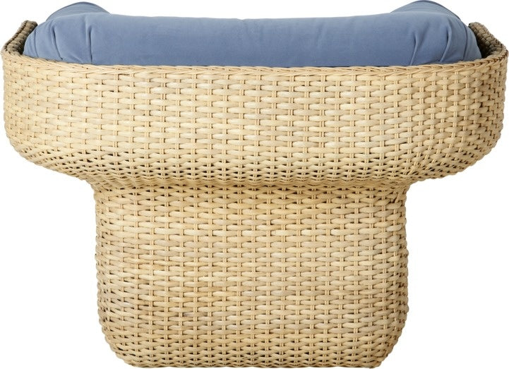 Basket Lounge Chair - Fully Upholstered