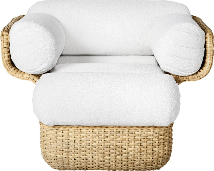 Basket Lounge Chair - Fully Upholstered