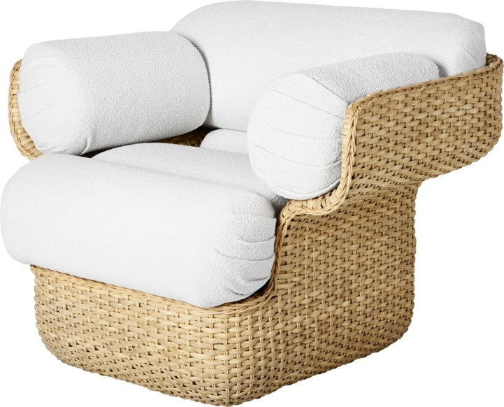 Basket Lounge Chair - Fully Upholstered