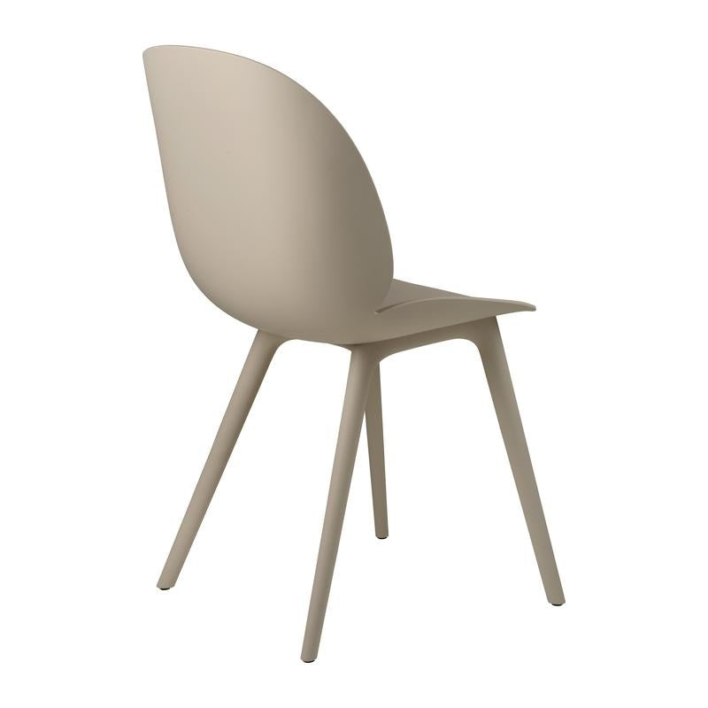 Beetle Dining Chair - Un-Upholstered, Plastic Base, Monochrome, Outdoor