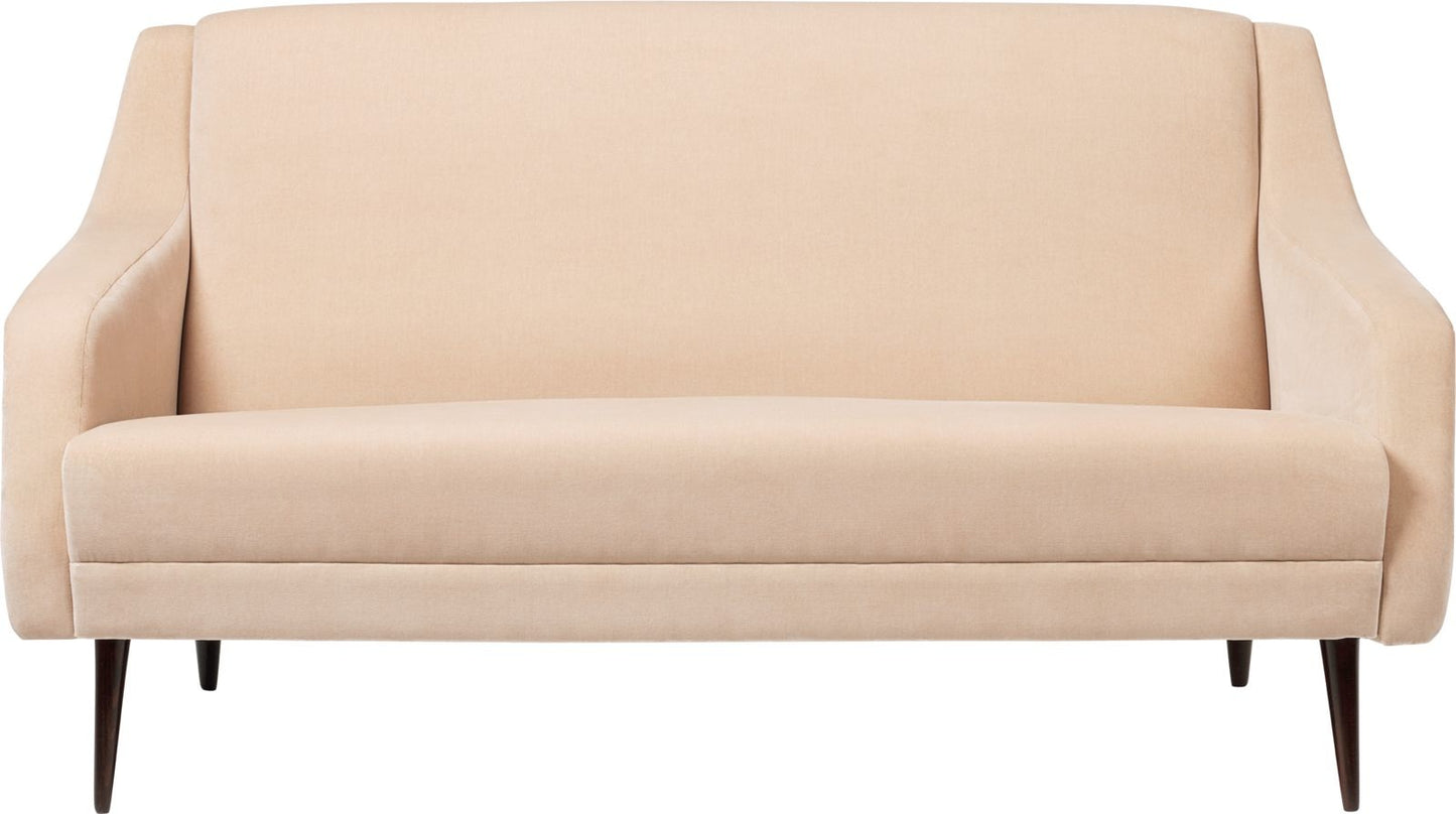 CDC.2 Sofa - Fully Upholstered, 143x82, Wood base, American Walnut