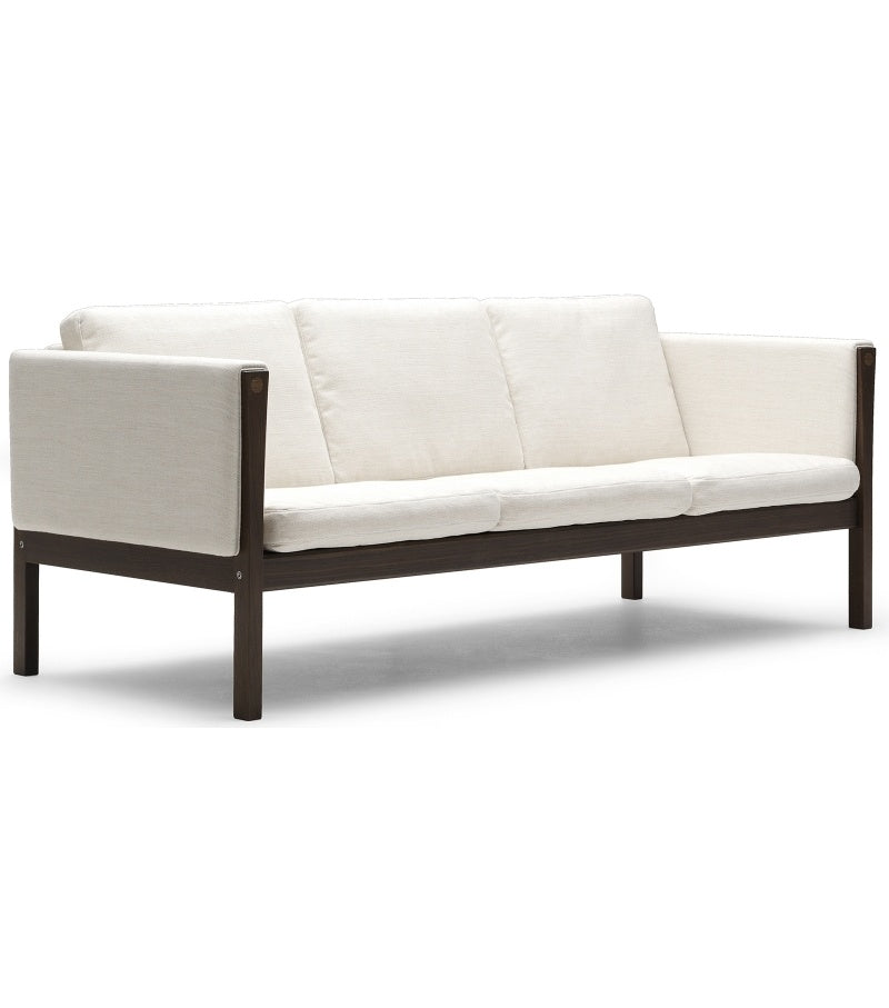 CH 163 Sofa Walnut