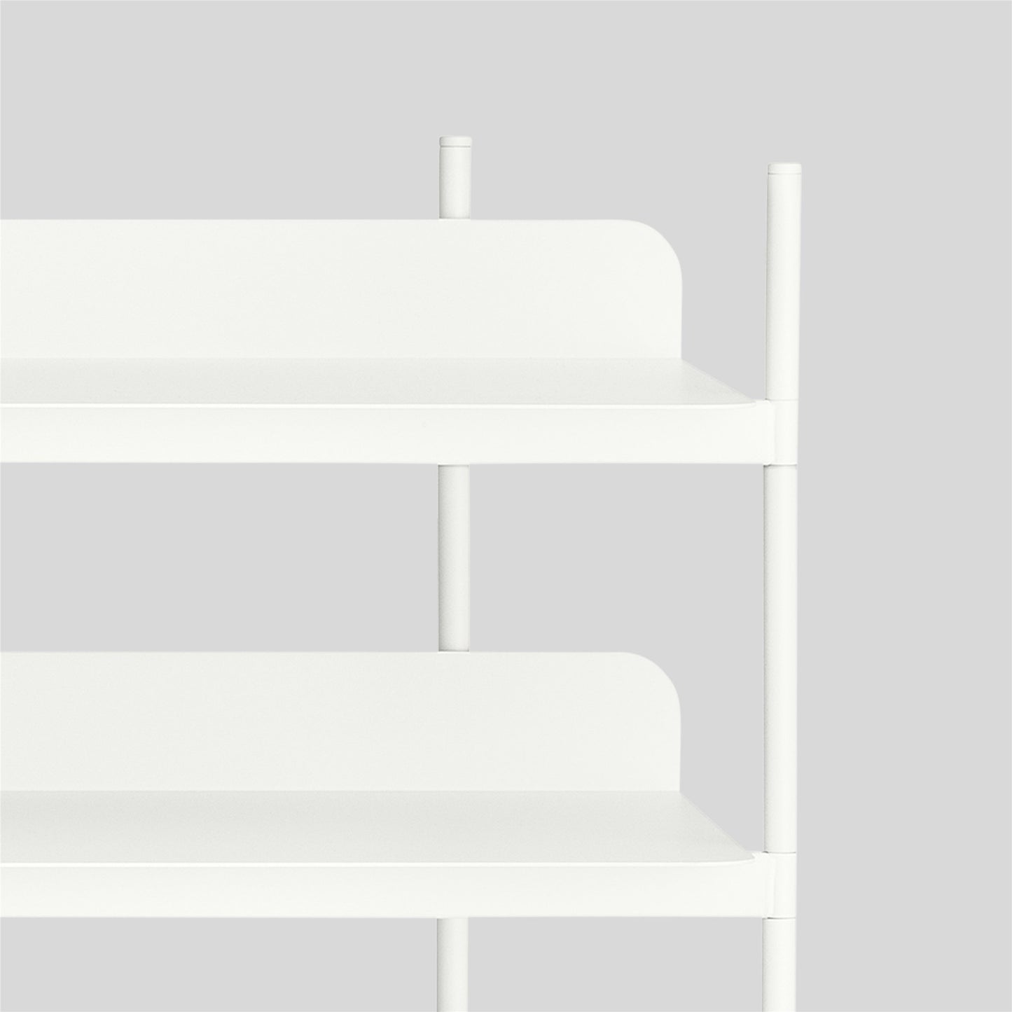 Compile Shelving System - White