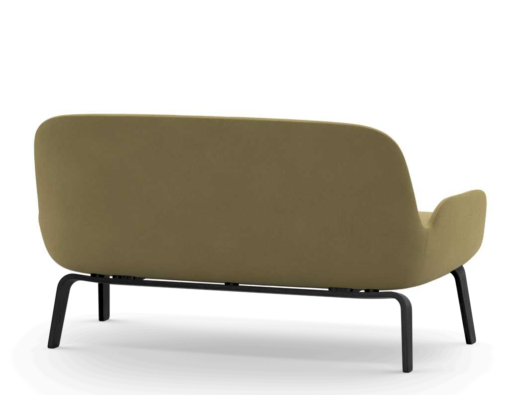 Era Sofa with Black Oak Legs