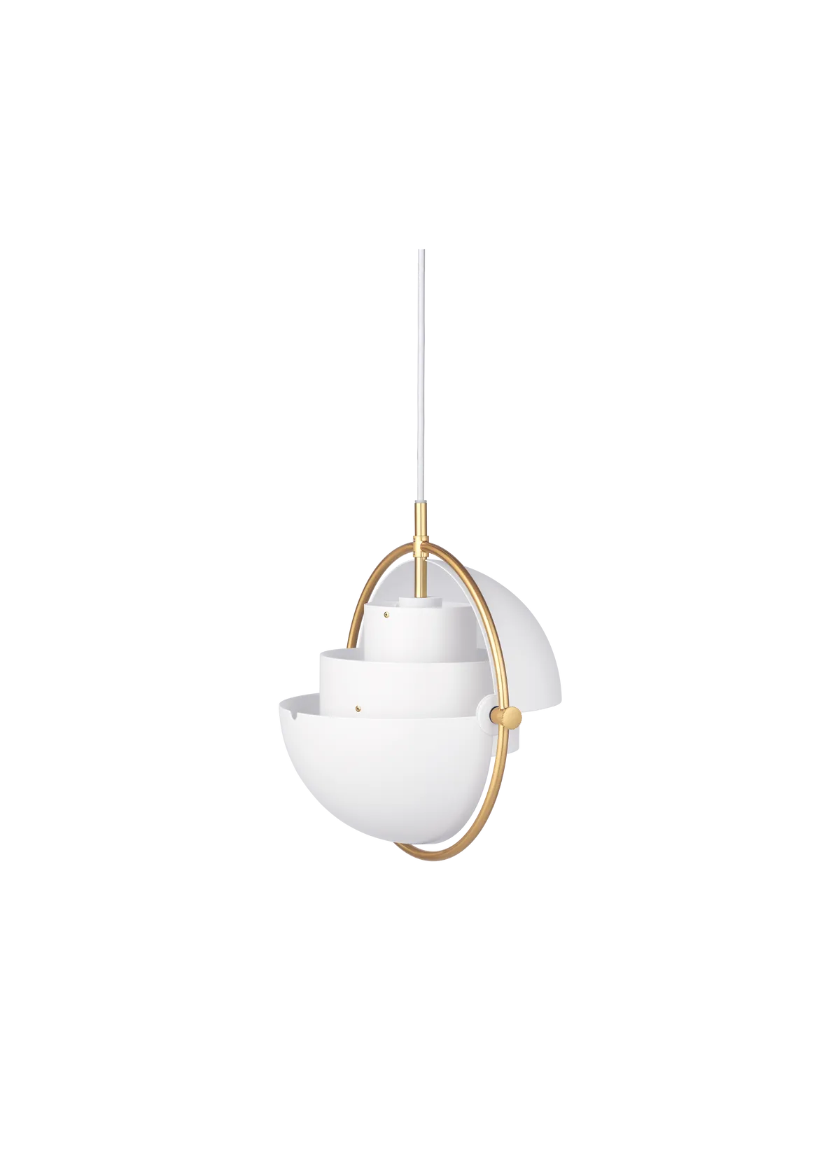 Multi-Lite Pendant Small, Brass base