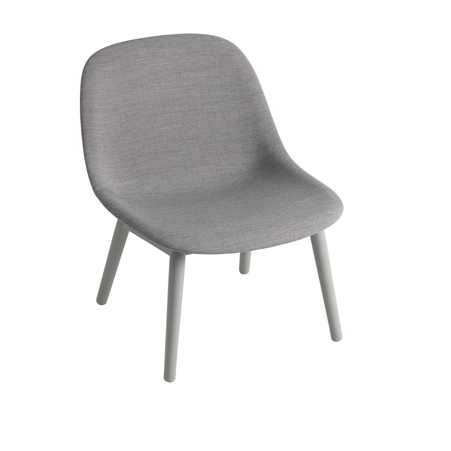 Fiber Lounge Chair / Wood Base