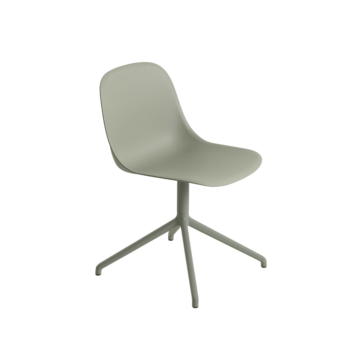 Fiber Side Chair / Swivel Base without Return, Fiber Shell
