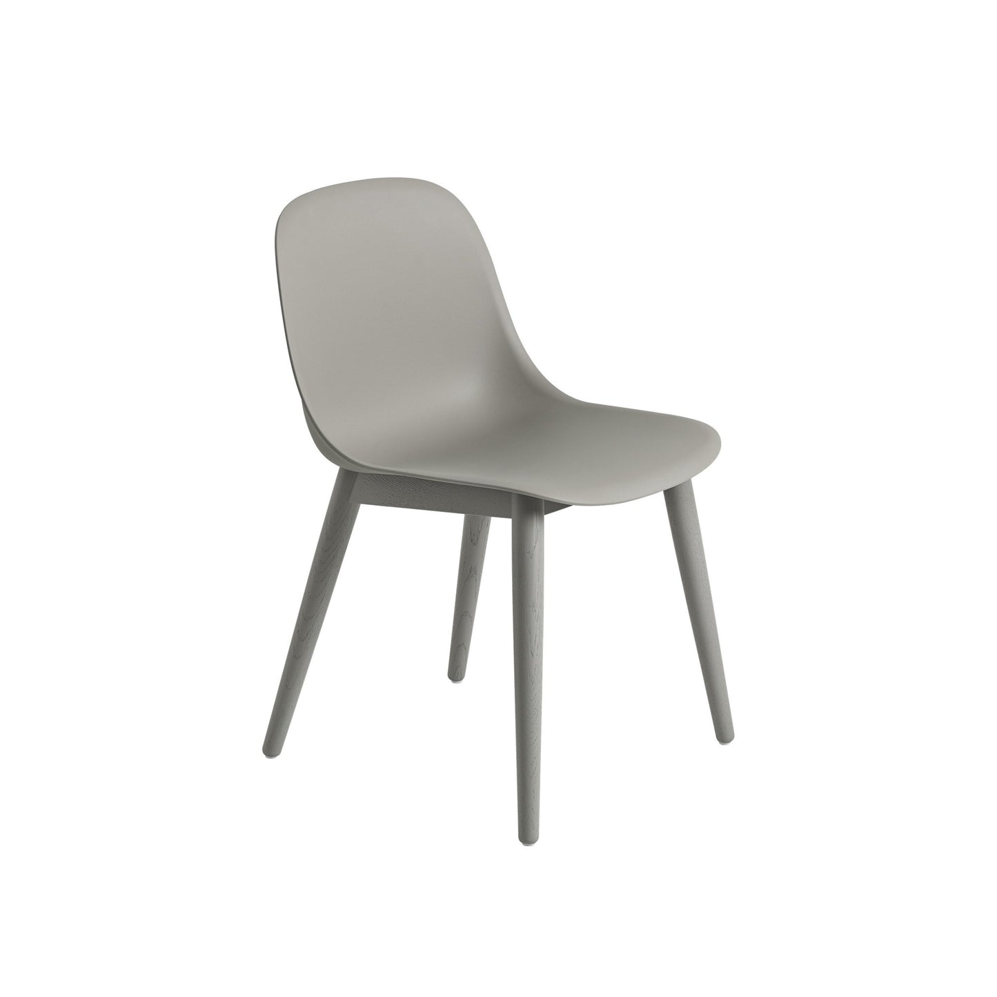 Fiber Side Chair / Wood Base
