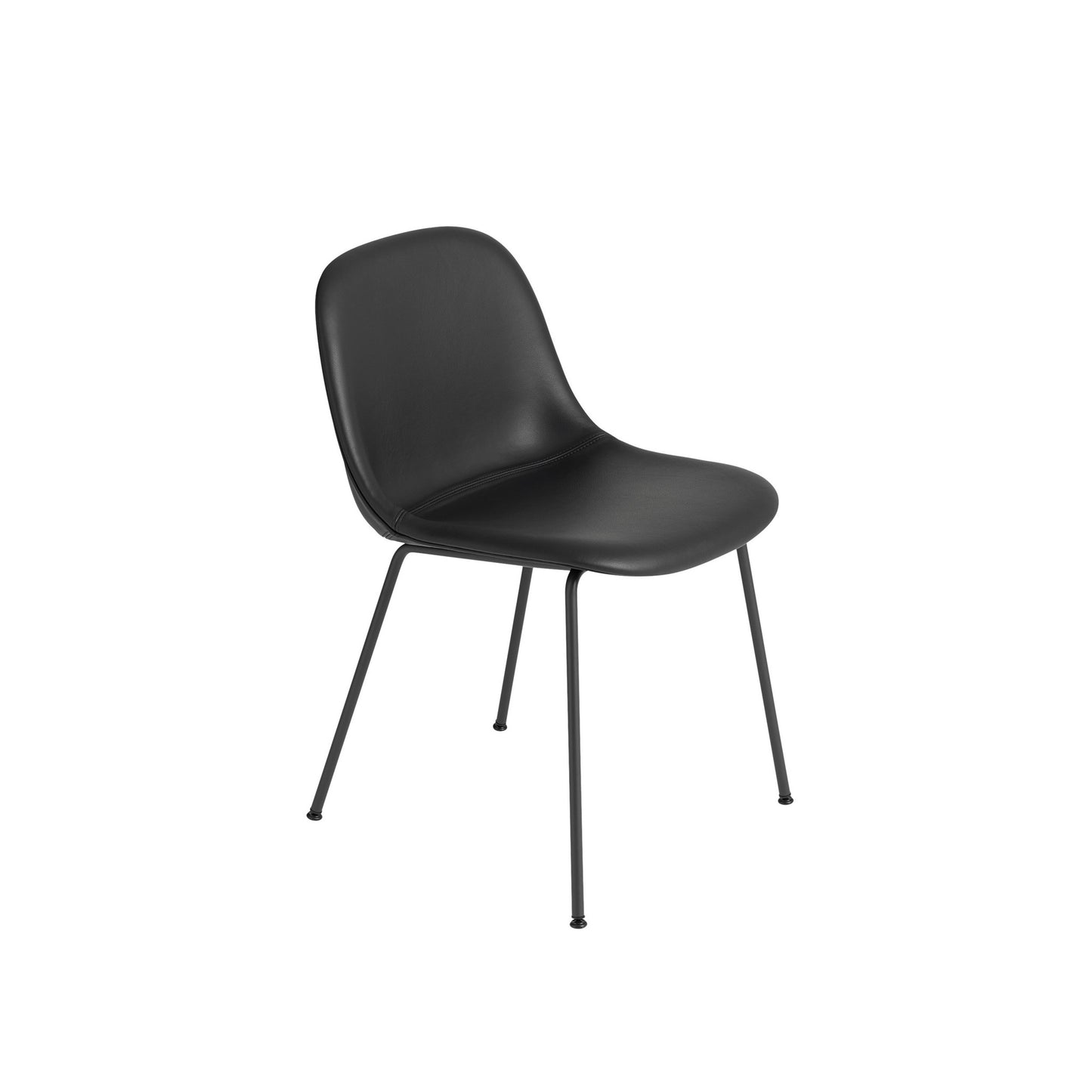 Fiber Side Chair / Tube Base, Upholstered