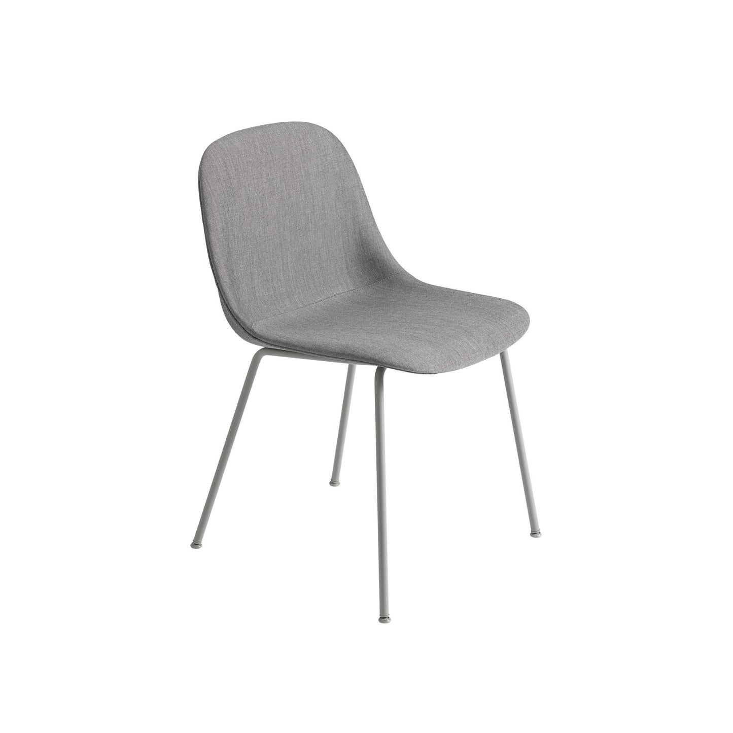 Fiber Side Chair / Tube Base, Upholstered