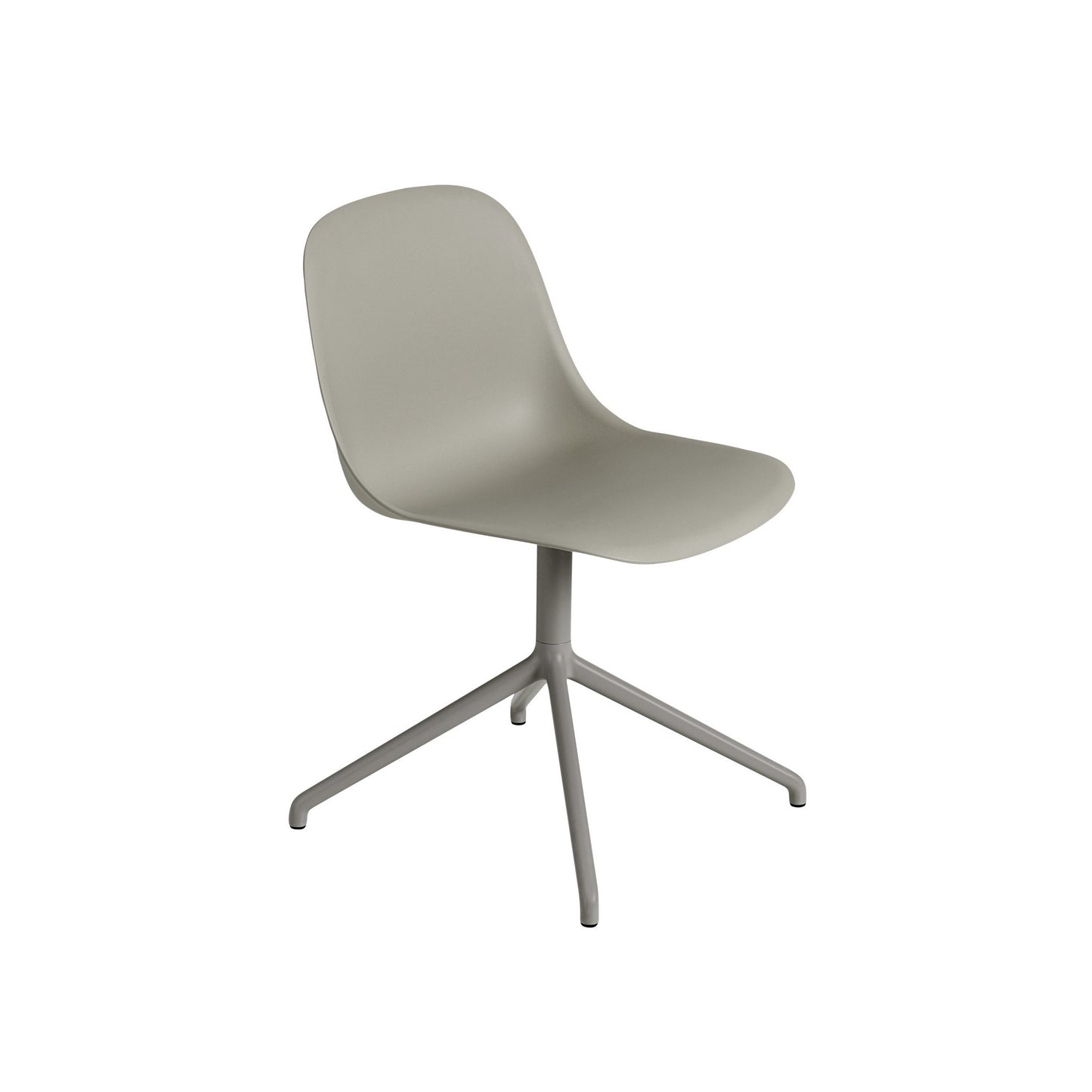 Fiber Side Chair / Swivel Base with Return, Fiber Shell