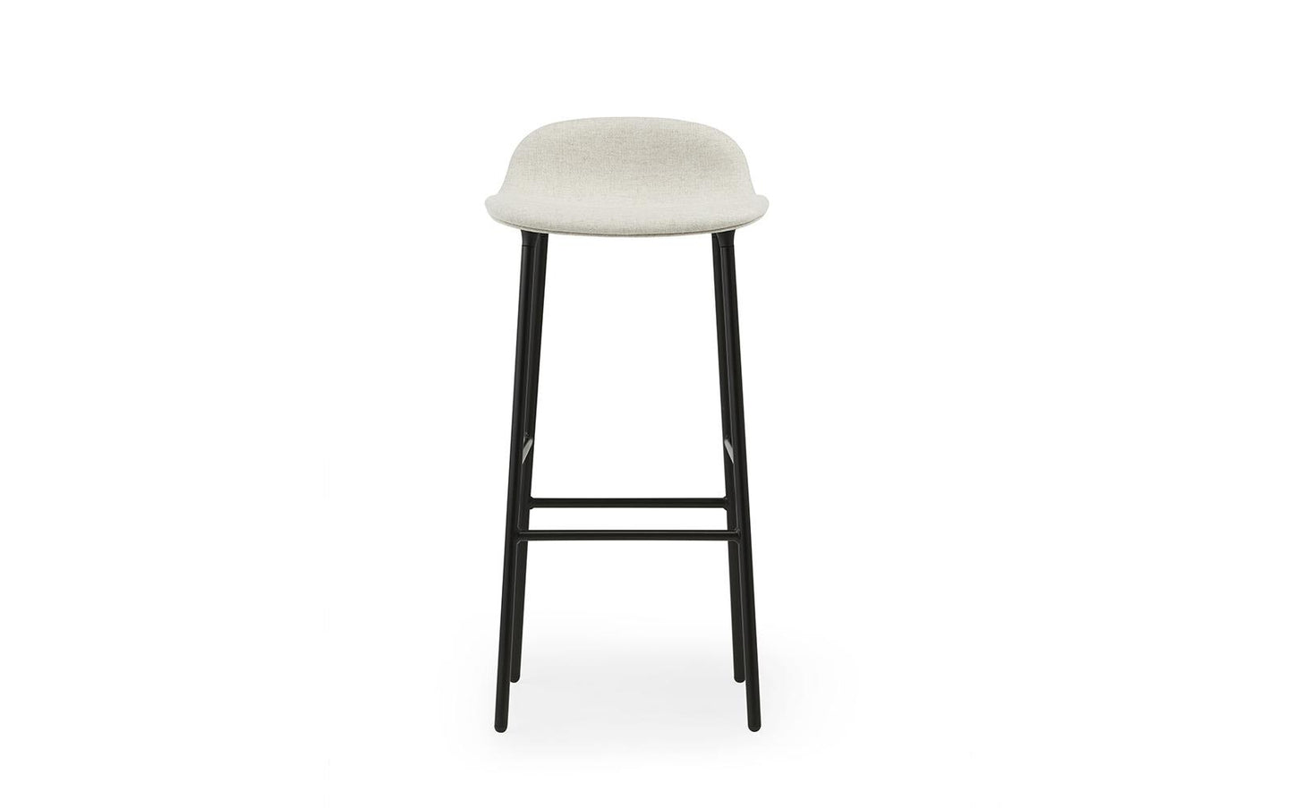 Form Barstool 75 cm Full Upholstery Steel