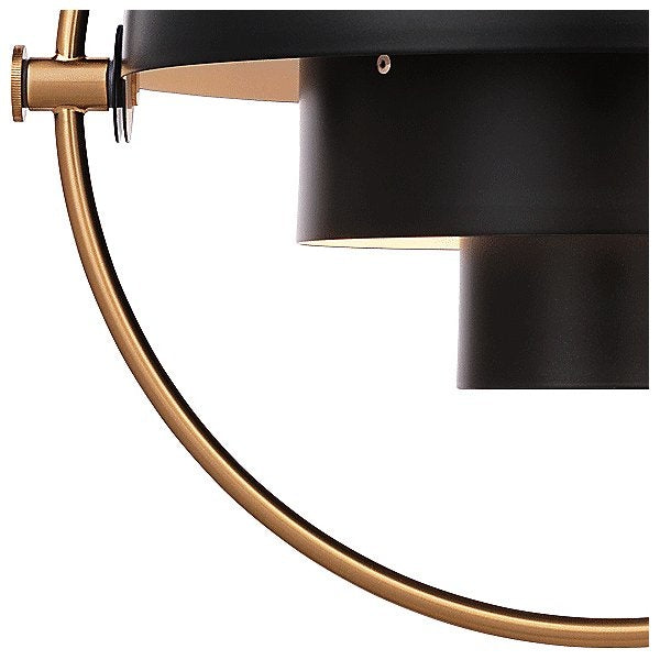 Multi-Lite Pendant, Brass base