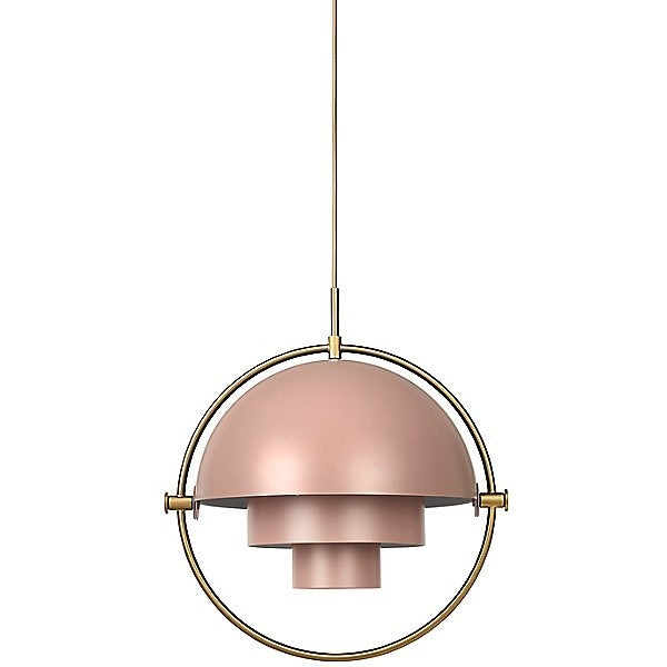 Multi-Lite Pendant, Brass base