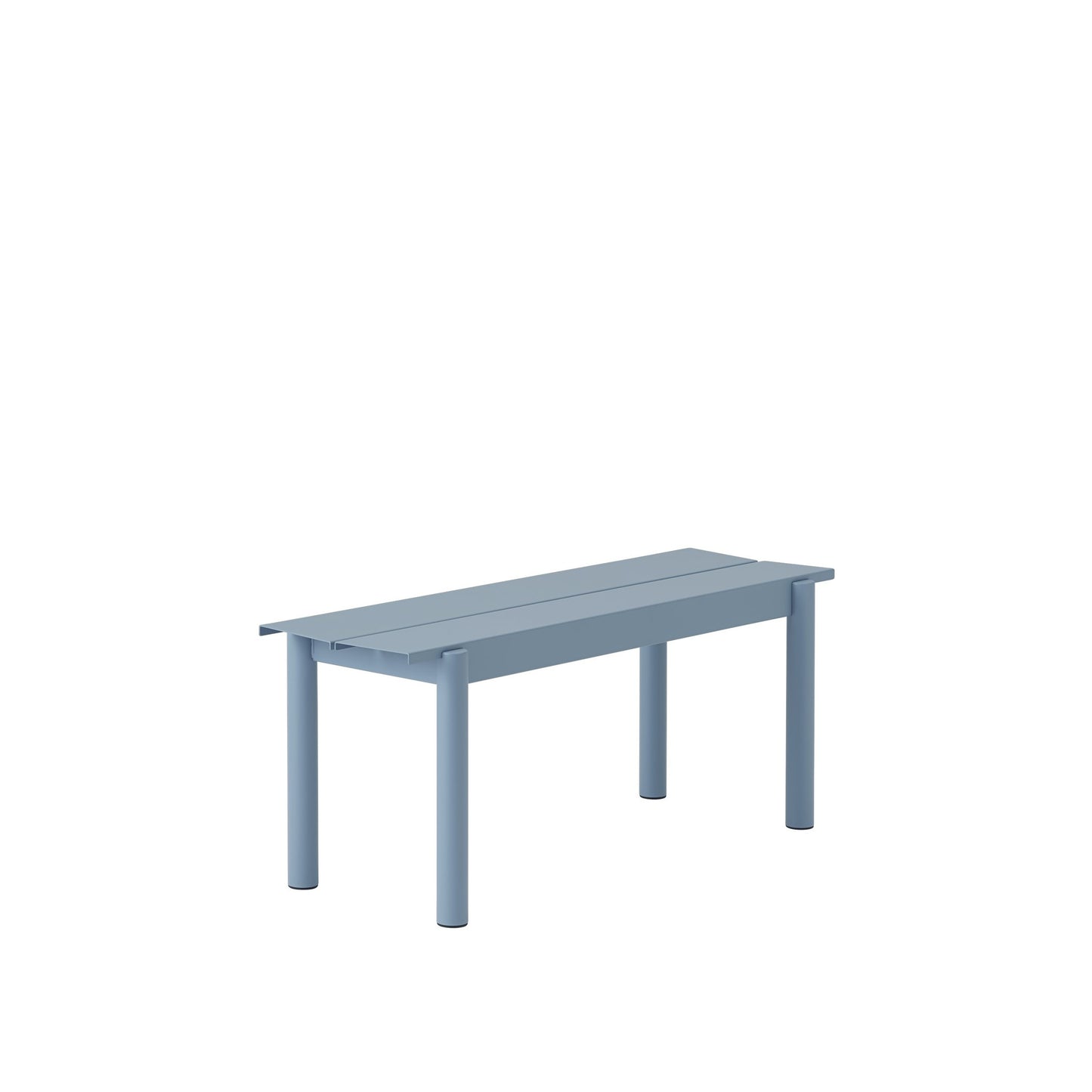 LINEAR STEEL BENCH / 110 X 34 CM / 43.3 X 15.4"