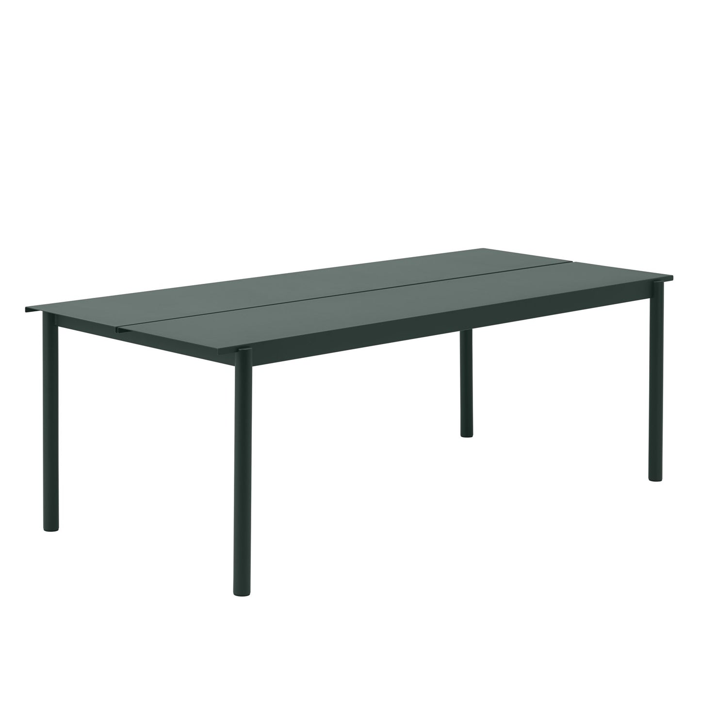LINEAR STEEL TABLE / 220 X 90 CM / 86.6 X 35.5"