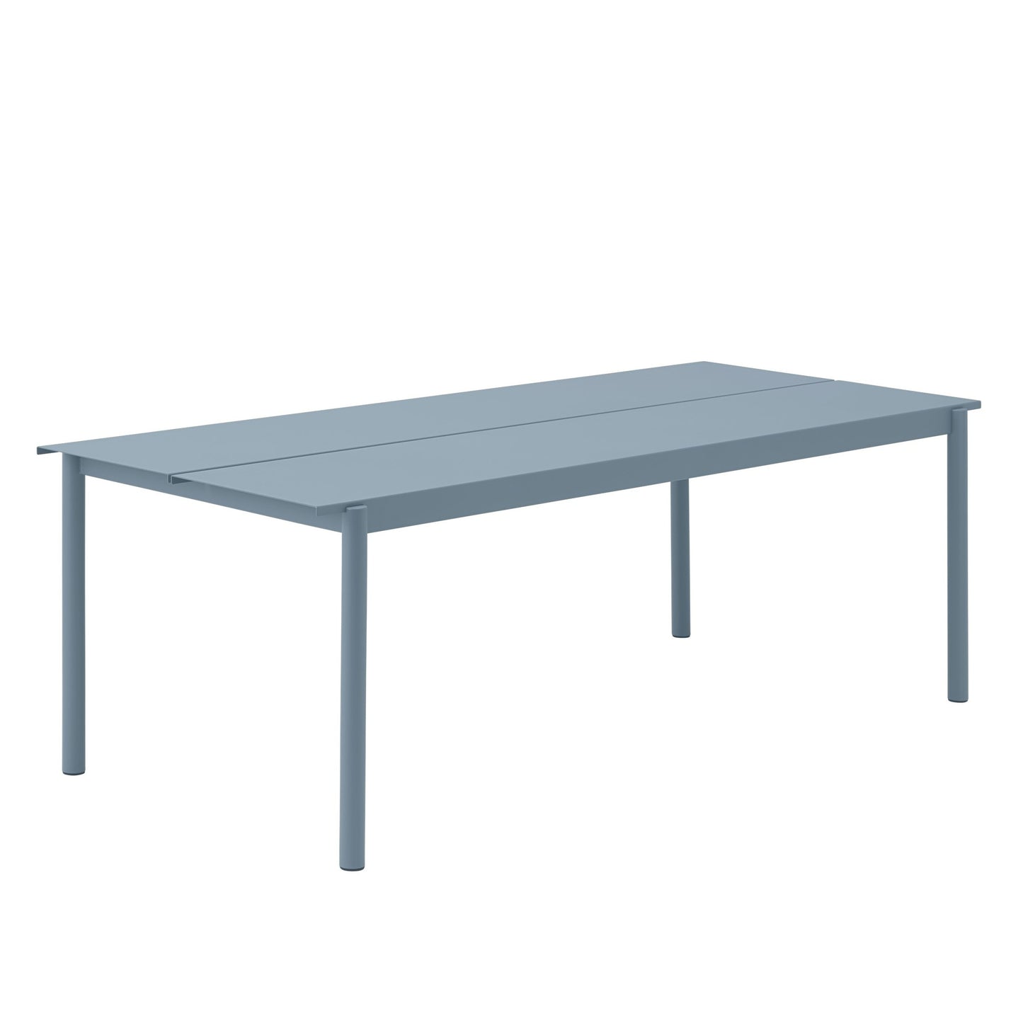 LINEAR STEEL TABLE / 220 X 90 CM / 86.6 X 35.5"