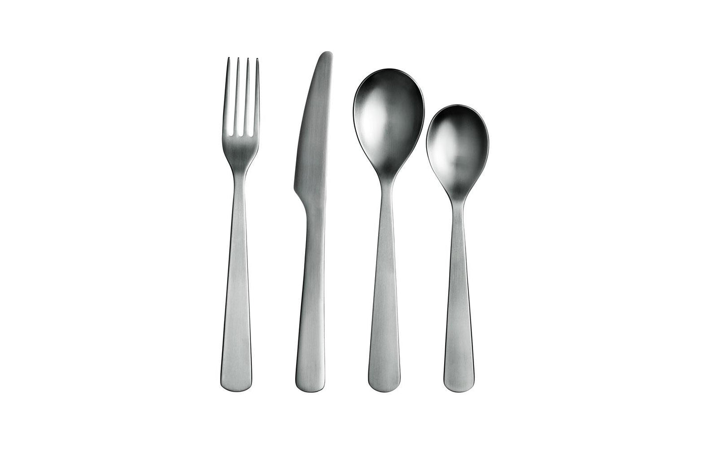 Normann Teaspoons - 6 pack Steel
