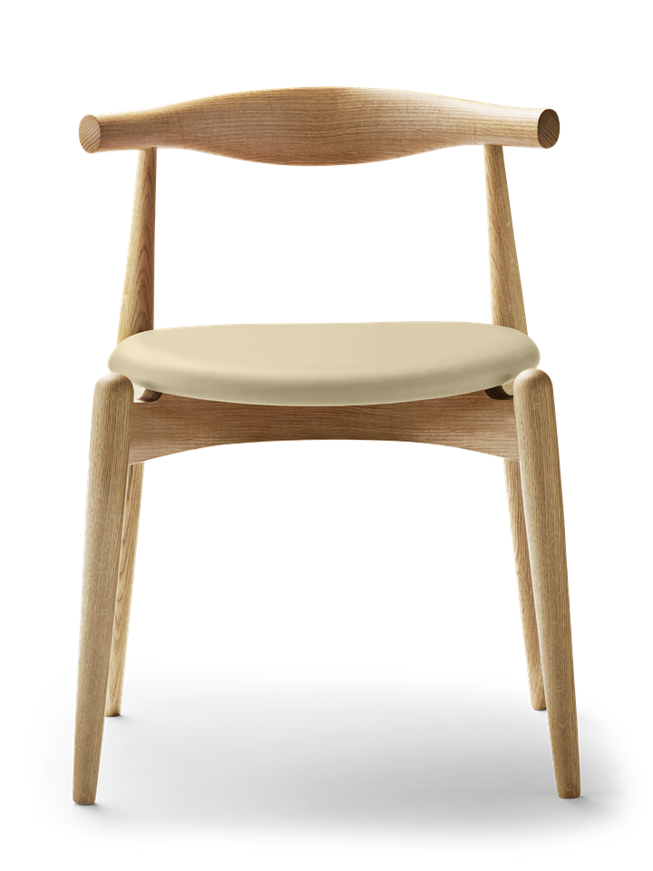 CH20 Elbow Chair, Oak - Leather