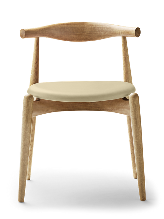 CH20 Elbow Chair, Oak - Leather