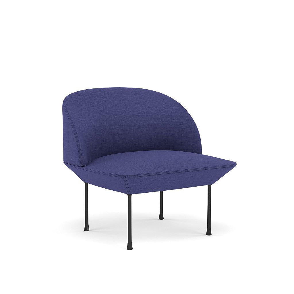 Oslo Sofa / 1-Seater, Black Legs