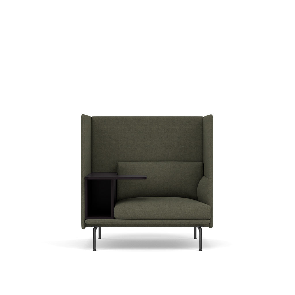 Outline Highback Work Chair, Left