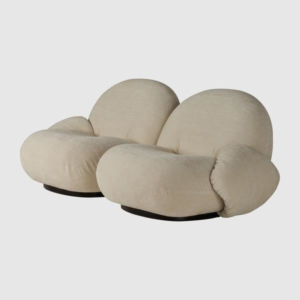Pacha Sofa - Fully Upholstered, 2-seater with Armrests