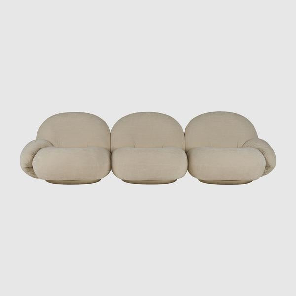 Pacha Sofa - Fully Upholstered, 3-seater with armrests