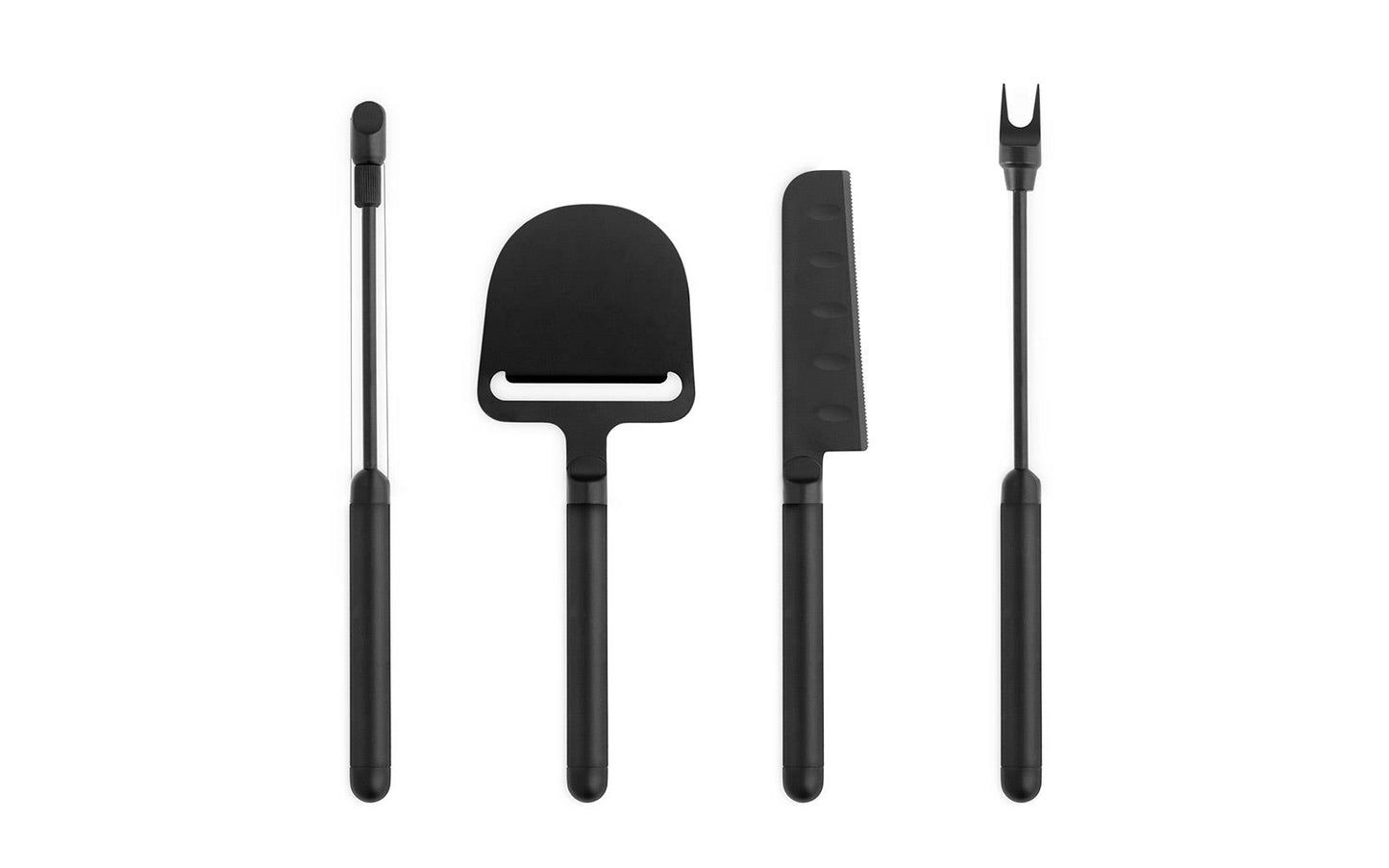 Pebble Cheese Knife Black