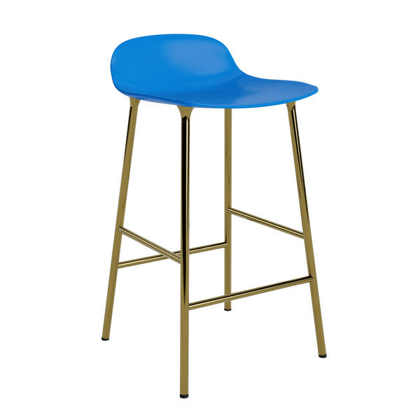 Form Barstool 65 cm Brass
