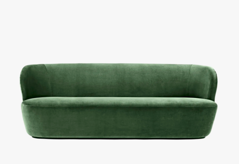 Stay Sofa - Fully Upholstered, 260x95, Black base