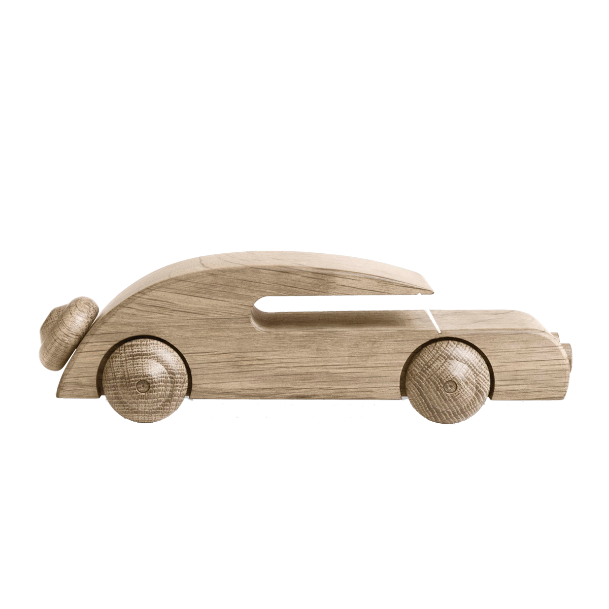 Kay Bojesen Automobile, Sedan, Oak, 10.6in.