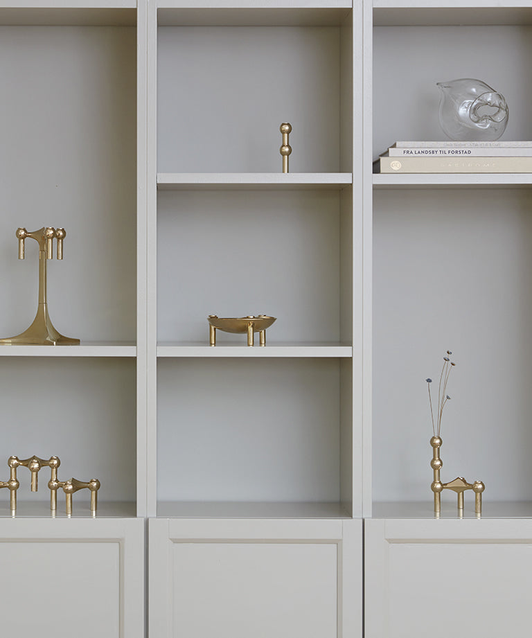 STOFF Nagel Bowl, Solid Brass