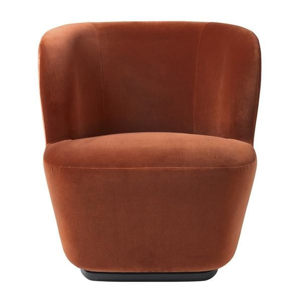 Stay Lounge Chair - Fully Upholstered, Small, Returning Swivel