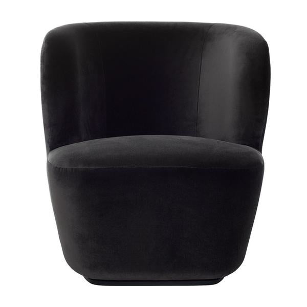 Stay Lounge Chair - Fully Upholstered, Small, Returning Swivel