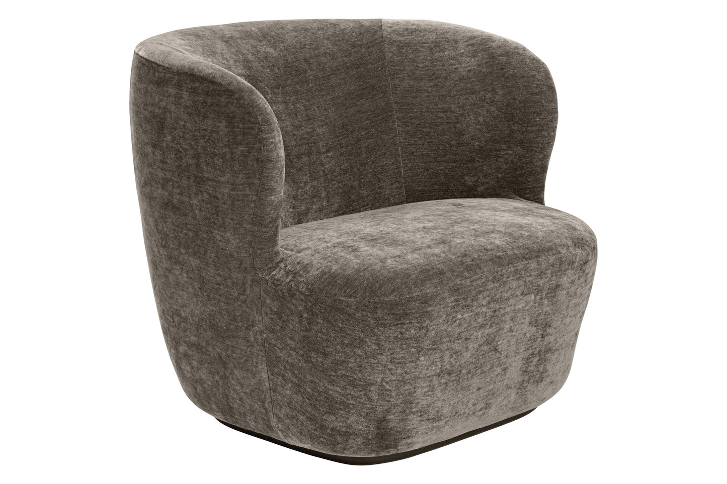 Stay Lounge Chair - Fully Upholstered, Large, Black base
