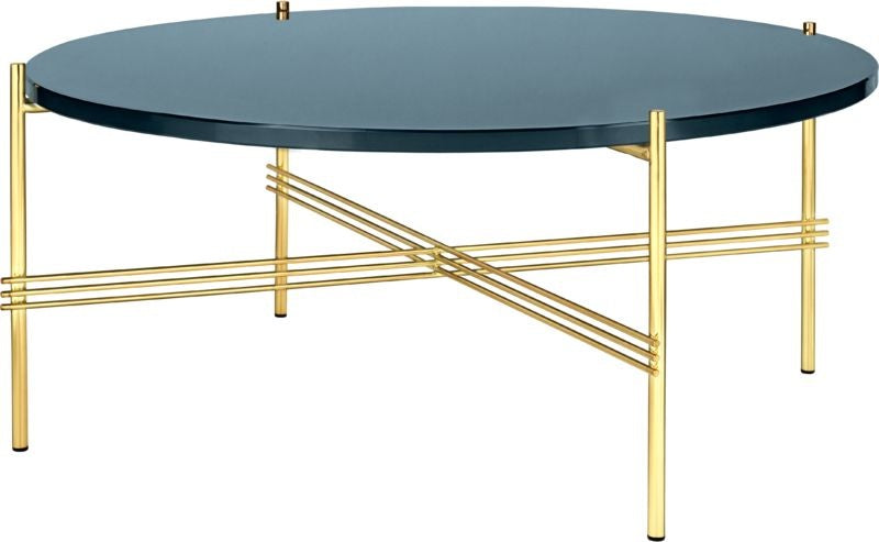 TS Coffee Table - Round, Ø80, Brass Base