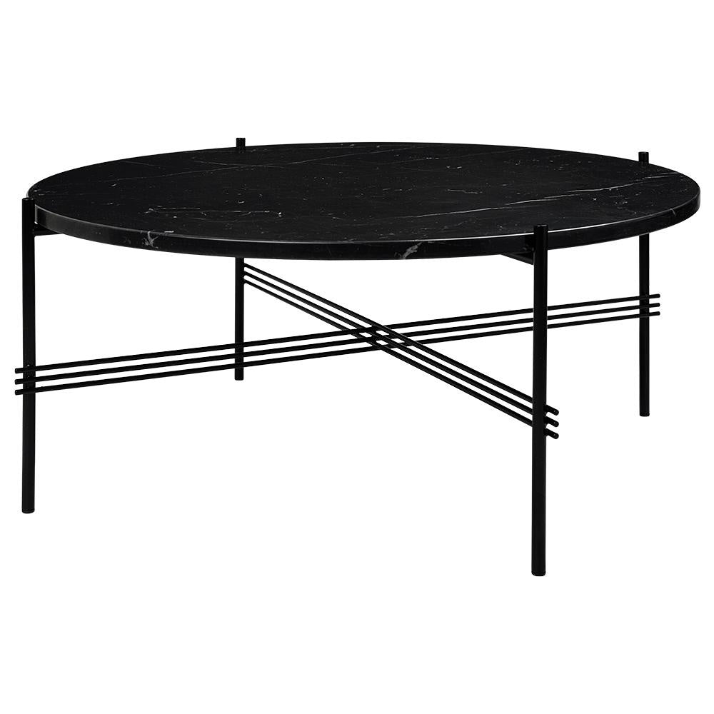 TS Coffee Table - Round, Ø80, Black Base