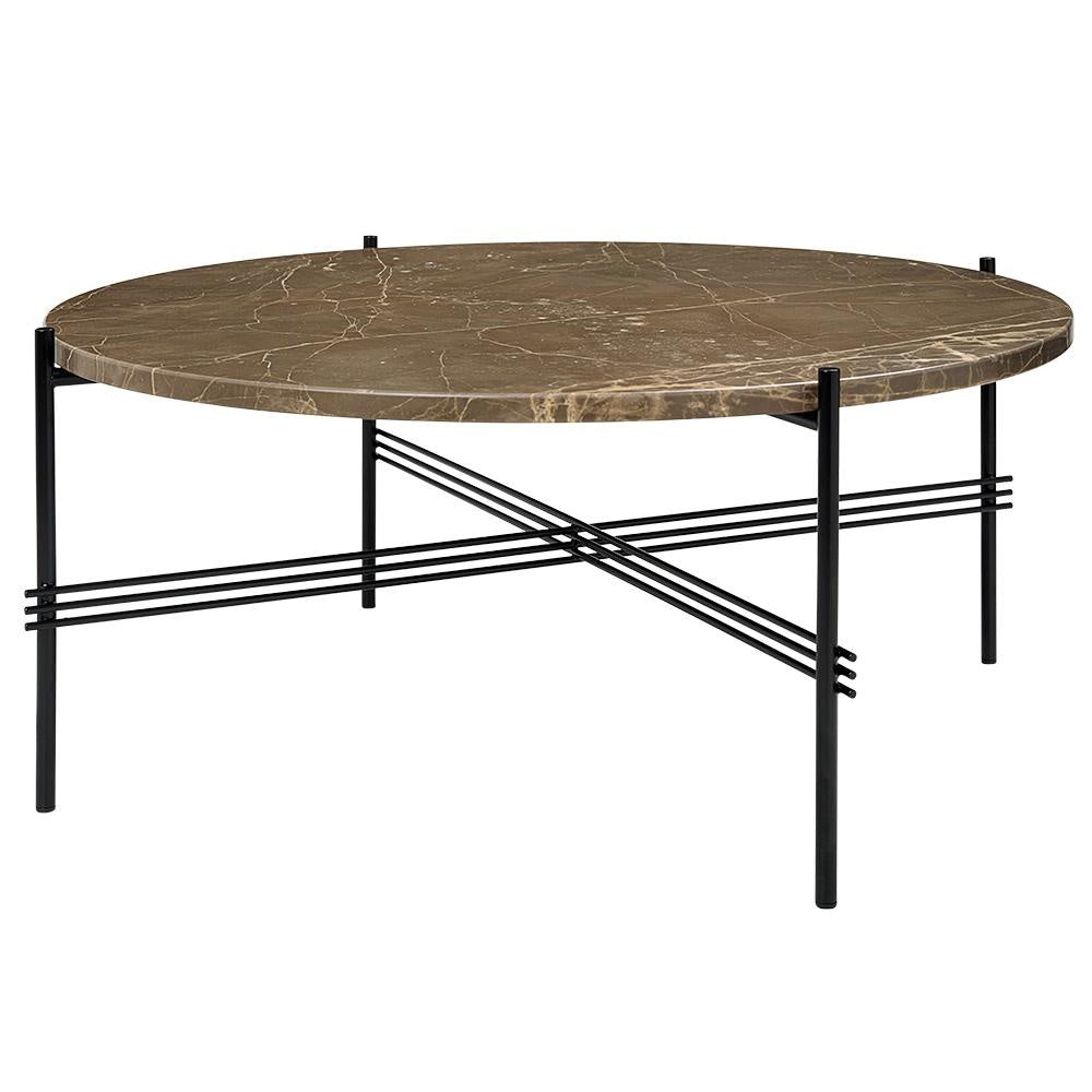 TS Coffee Table - Round, Ø80, Black Base