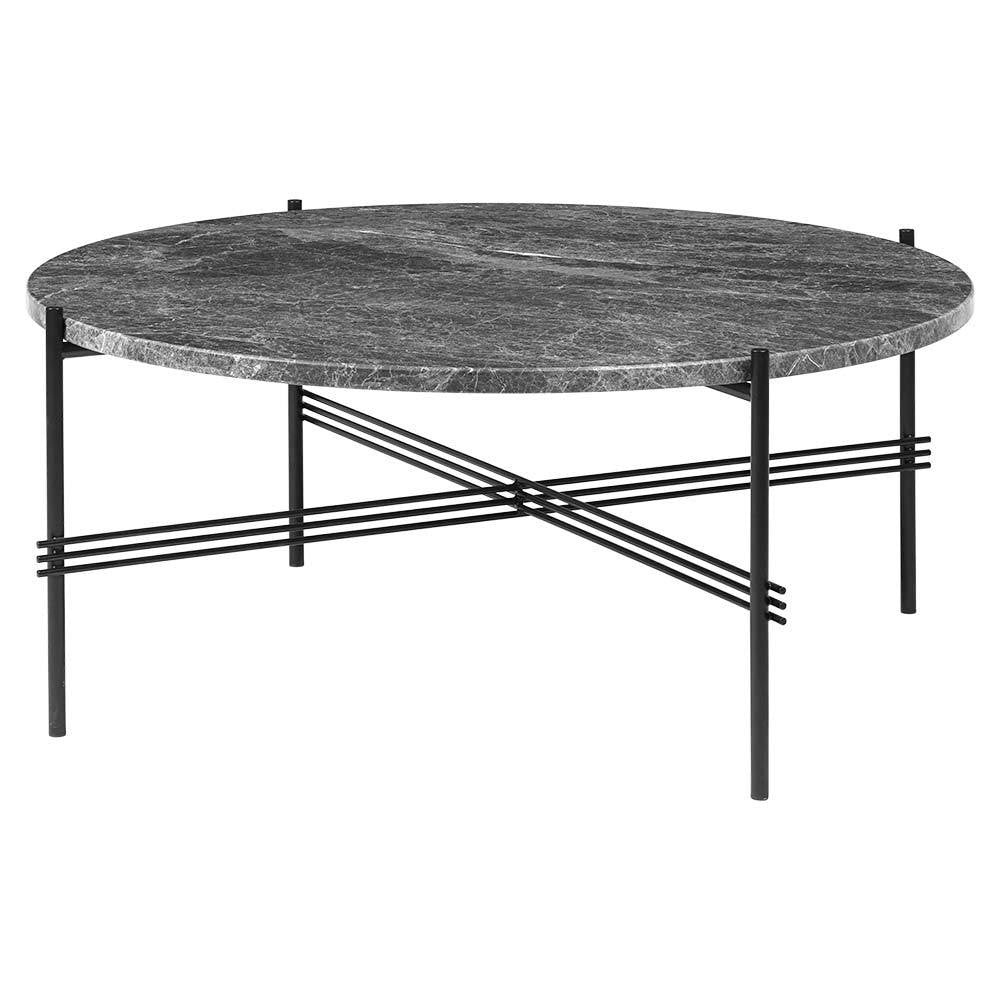 TS Coffee Table - Round, Ø80, Black Base