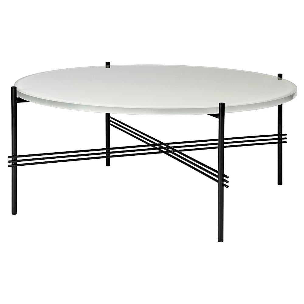 TS Coffee Table - Round, Ø80, Black Base