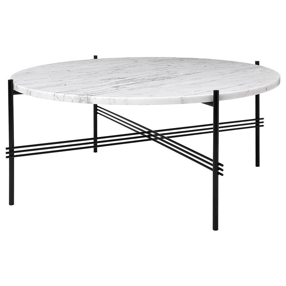 TS Coffee Table - Round, Ø80, Black Base