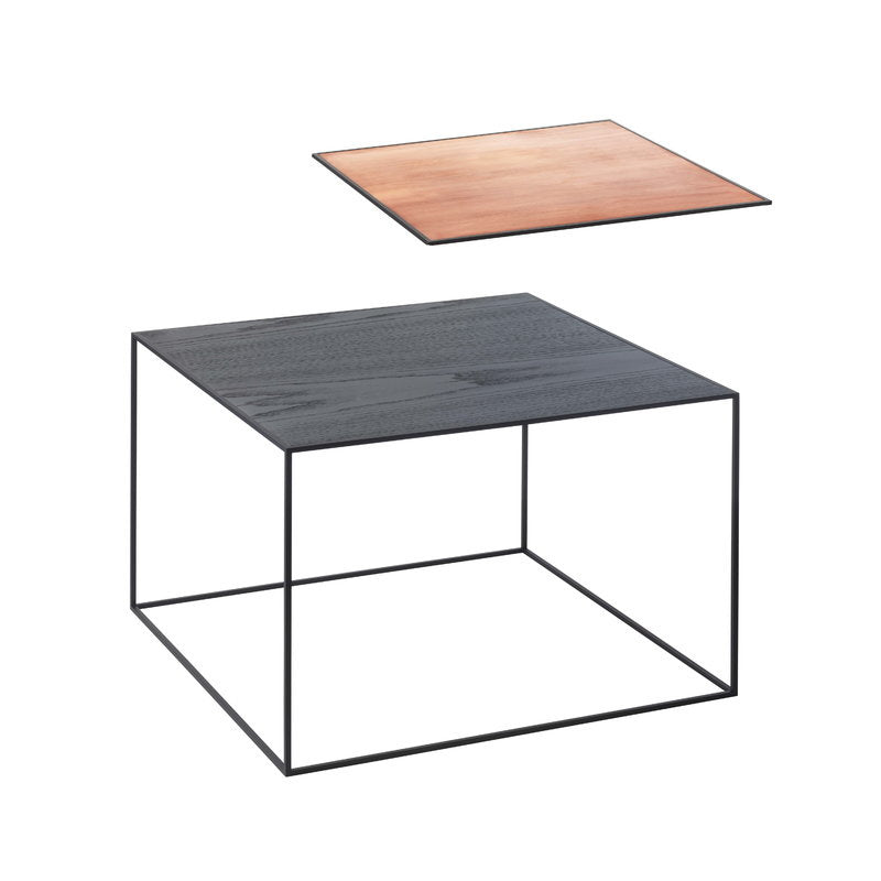 Twin 49 table, Black frame