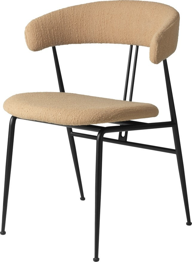 Violin Dining Chair - Fully Upholstered