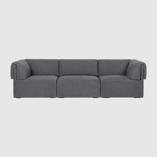 Wonder Sofa - Fully Upholstered, 3-seater with armrest