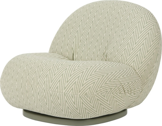 Pacha Outdoor Lounge Chair - Fully Upholstered, Swivel
