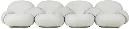 Pacha Outdoor Sofa - Fully Upholstered, 4-seater with armrests incl. middle armrest